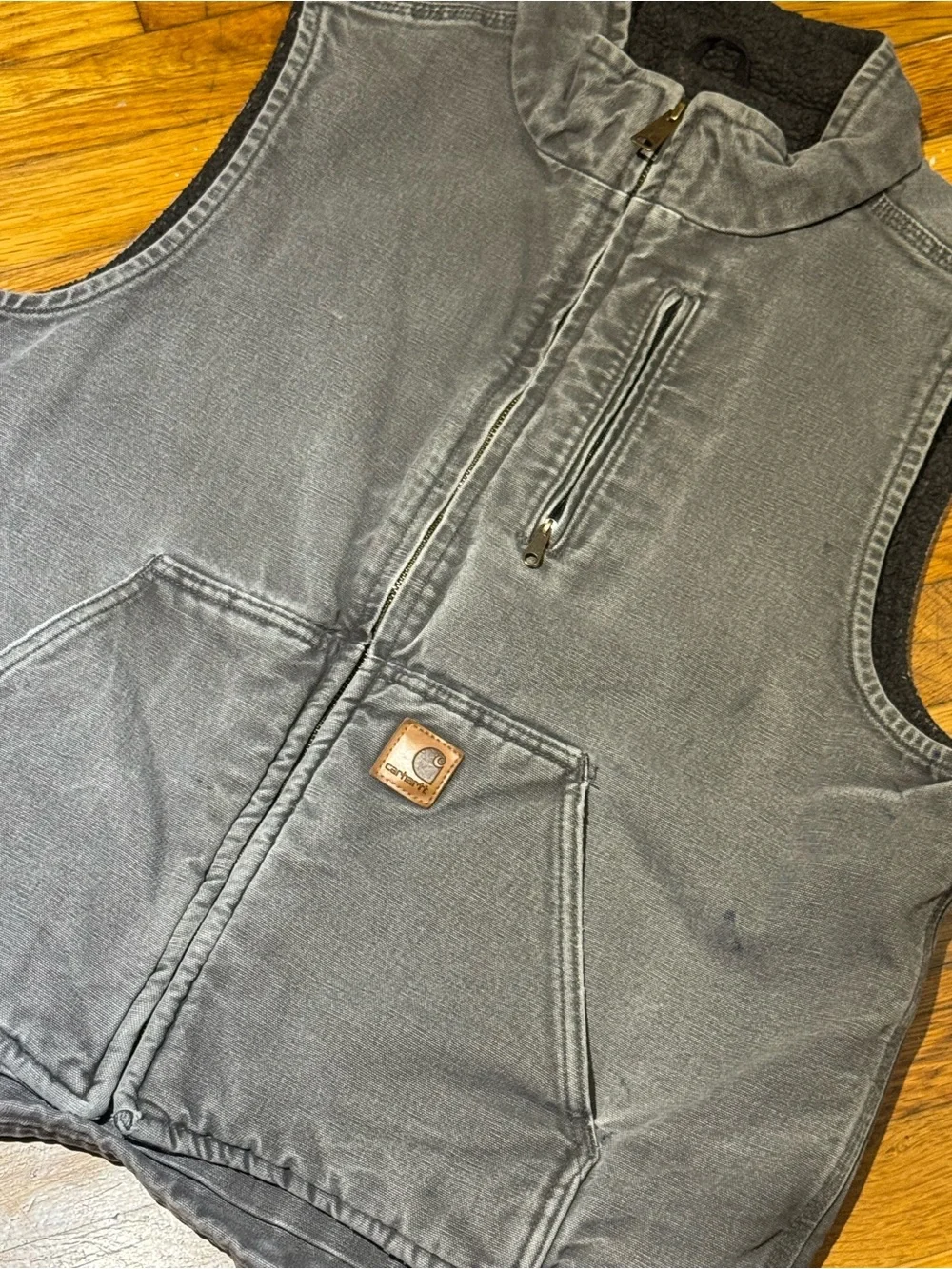 Carhartt Men’s V33 “GVL” Sherpa Work Vest (L) - Picture 2 of 4